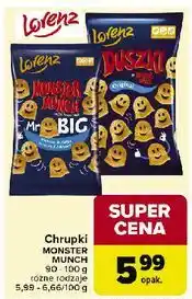 Carrefour Chrupki mr. big Lorenz Monster Munch oferta