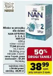 Carrefour Mleko 5 Nestle Nan Optipro oferta