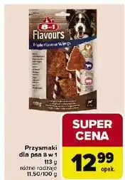 Carrefour Przysmak dla psa triple flavour skrzydełka 8In1 oferta