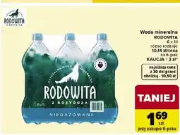 Carrefour Woda niegazowana Rodowita Z Roztocza oferta