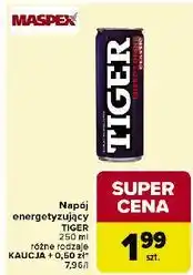 Carrefour Napój classic Tiger Energy Drink oferta