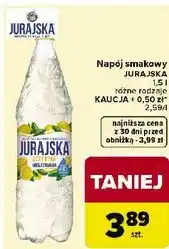 Carrefour Woda cytrynowa Jurajska oferta