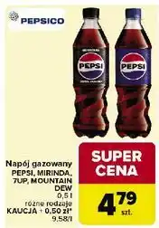 Carrefour Napój Mountain Dew oferta