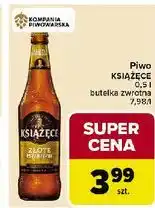 Carrefour Piwo Książęce Złote Pszeniczne oferta