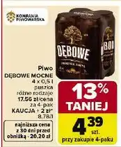 Carrefour Piwo Dębowe Mocne oferta