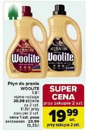 Carrefour Płyn do prania dark Woolite Keratin oferta