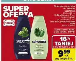 Carrefour Odżywka do włosów ziołowa Schauma 7 Herbs oferta