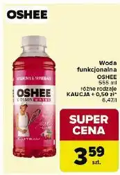 Carrefour Napój witaminy i minerały Oshee Vitamin Water oferta