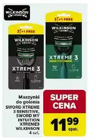 Carrefour Maszynka do golenia Wilkinson Xtreme 3 Sensitive oferta