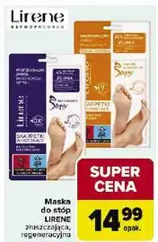 Carrefour Skarpetki złuszczające regenerujące wygładzające Lirene Dermoprogram oferta