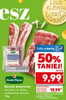 Kaufland Boczek wieprzowy K-Stoisko Mięsne oferta