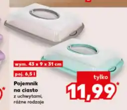 Kaufland Pojemnik na ciasto oferta