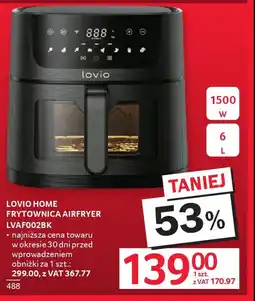 Selgros Lovio Home Frytownica Airfryer oferta