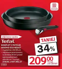 Selgros Tefal Komplet 2 patelni oferta