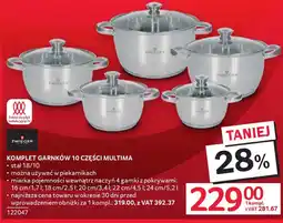 Selgros Zwieger Komplet garnków Multima oferta