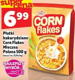 Topaz Płatki kukurydziane Corn Flakes Mleczna Polana oferta