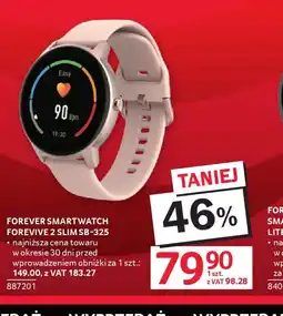 Selgros FOREVER Smartwatch Forevive 2 Slim oferta