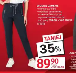 Selgros Spodnie damskie oferta