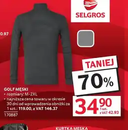 Selgros Golf męski oferta