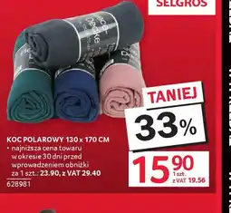 Selgros Koc polarowy oferta