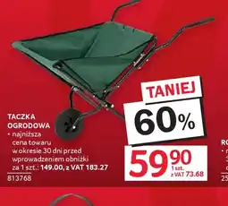 Selgros Taczka ogrodowa oferta