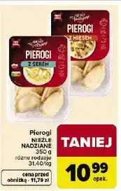Carrefour Pierogi z serem Nieźle Nadziane oferta