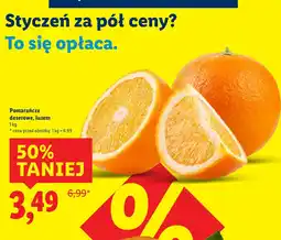 Lidl Pomarańcze deserowe, luzem oferta