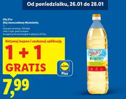 Lidl Olej słonecznikowy Vita D'or Wyśmienity oferta