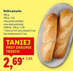 Lidl Bułka paryska oferta