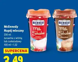 Lidl Napój mleczny McEnnedy Napój mleczny oferta