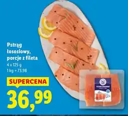 Lidl Ryba Pstrąg łososiowy, porcje z fileta oferta