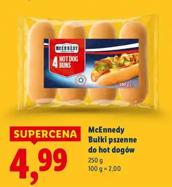 Bułki pszenne do hot dogów McEnnedy