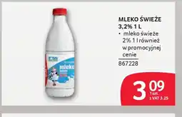Selgros Mleko świeże oferta