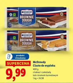 Lidl McEnnedy Ciasto do wypieku 400g (z kakao i czekoladą lub z kremem karmelowym) oferta