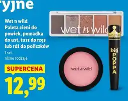 Lidl Wet n wild Paleta cieni do powiek, pomadka do ust, tusz do rzęs lub róż do policzków oferta