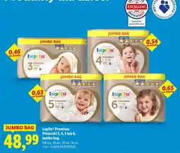 Lidl Lupilu Premium Pieluszki 3, 4, 5 lub 6, jumbo bag oferta