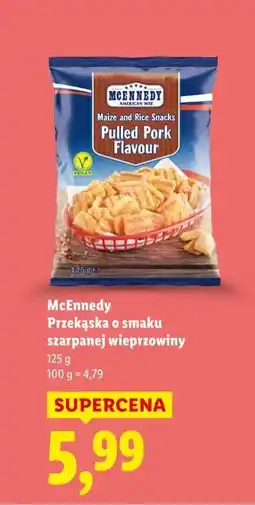 Lidl McEnnedy Przekąska o smaku szarpanej wieprzowiny oferta