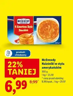 Lidl McEnnedy Naleśniki w stylu amerykańskim oferta