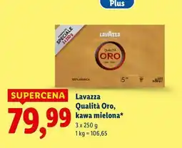Lidl Lavazza Qualità Oro, kawa mielona oferta