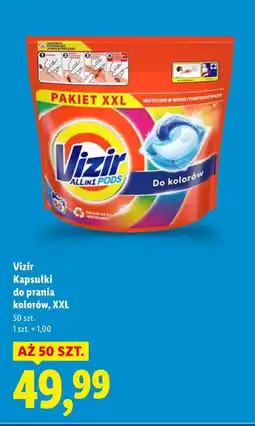Lidl Vizir Kapsułki do prania kolorów, XXL oferta