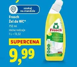Lidl Frosch Żel do WC oferta