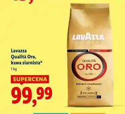 Lidl Lavazza Qualità Oro, kawa ziarnista oferta