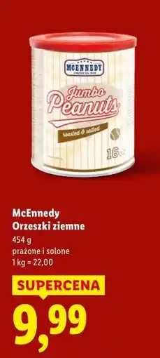 Lidl McEnnedy Orzeszki ziemne oferta