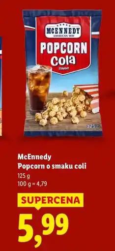 Lidl McEnnedy Popcorn o smaku coli oferta