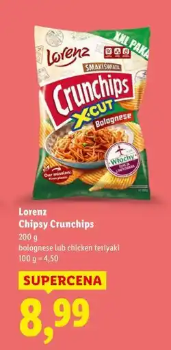 Lidl Lorenz Chipsy Crunchips oferta