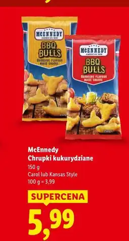 Lidl McEnnedy Chrupki kukurydziane (Carol lub Kansas Style) oferta