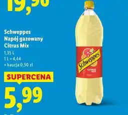 Lidl Schweppes Napój gazowany Citrus Mix oferta