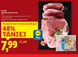 Lidl Łopatka wieprzowa, XXL oferta