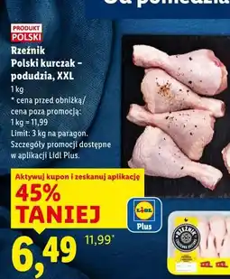 Lidl Rzeźnik Polski kurczak – podudzia, XXL oferta