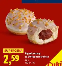 Lidl Pączek różany ze skórką pomarańczy oferta